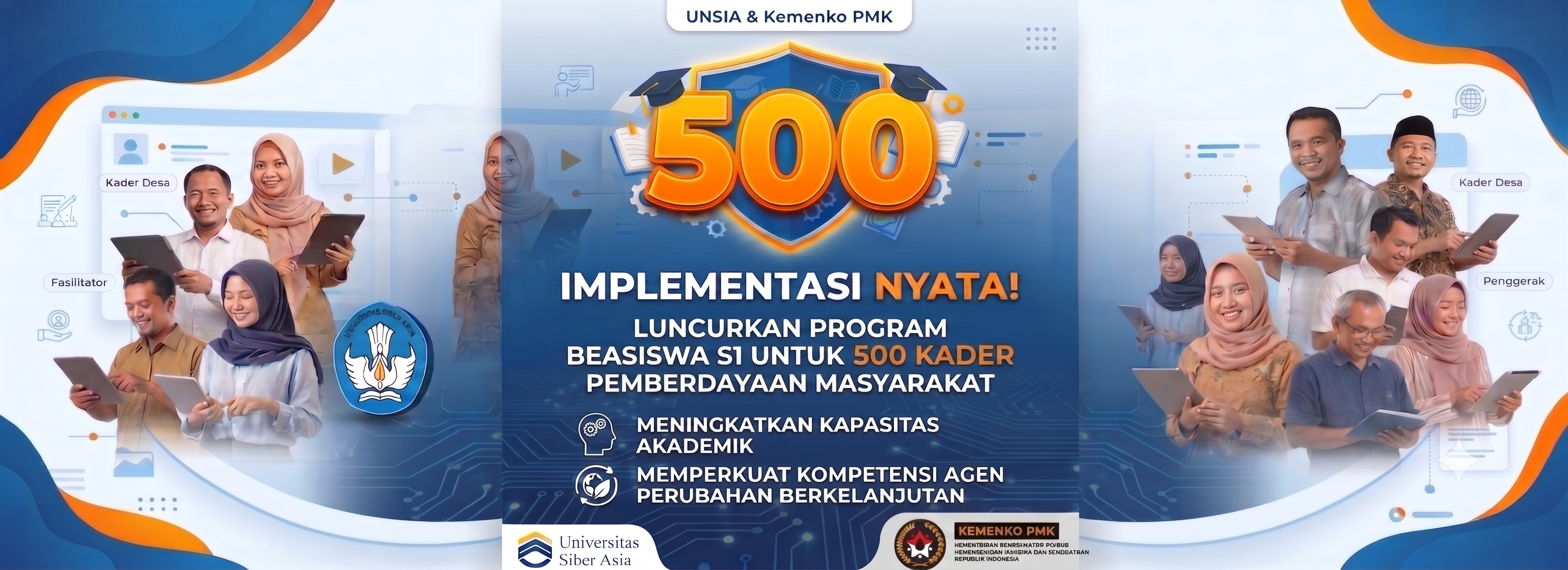 UNSIA x Kemenko PMK: Buka Jalan Sarjana untuk Pahlawan Desa